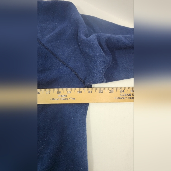 Vintage West Virginia University Unisex Tultex Sweatshirt Size Large, Navy Blue - Picture 8 of 12